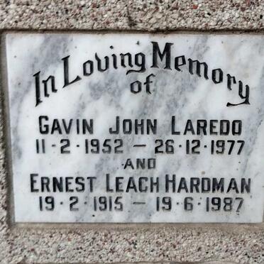 HARDMAN Ernest Leach 1915-1987 :: Gavin John Laredo 1952-1977