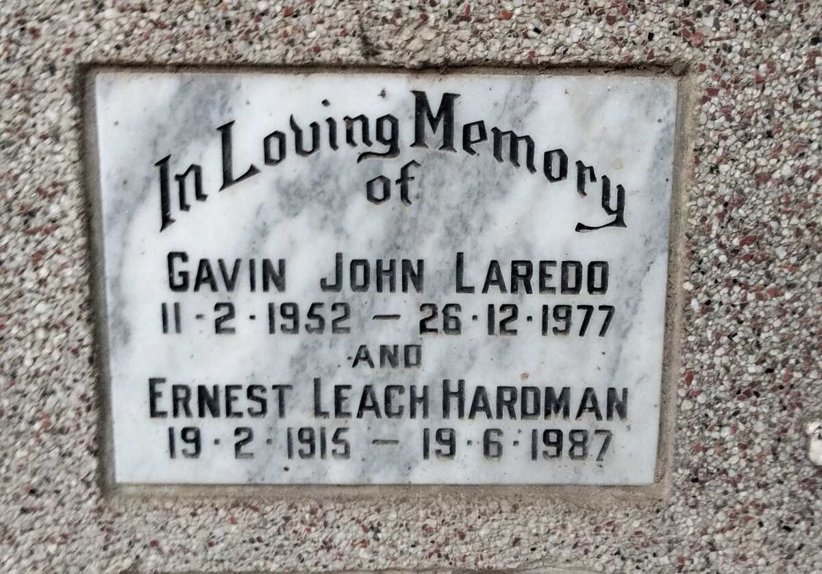 HARDMAN Ernest Leach 1915-1987 :: Gavin John Laredo 1952-1977
