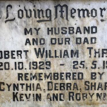 THRASH Robert William 1929-1988