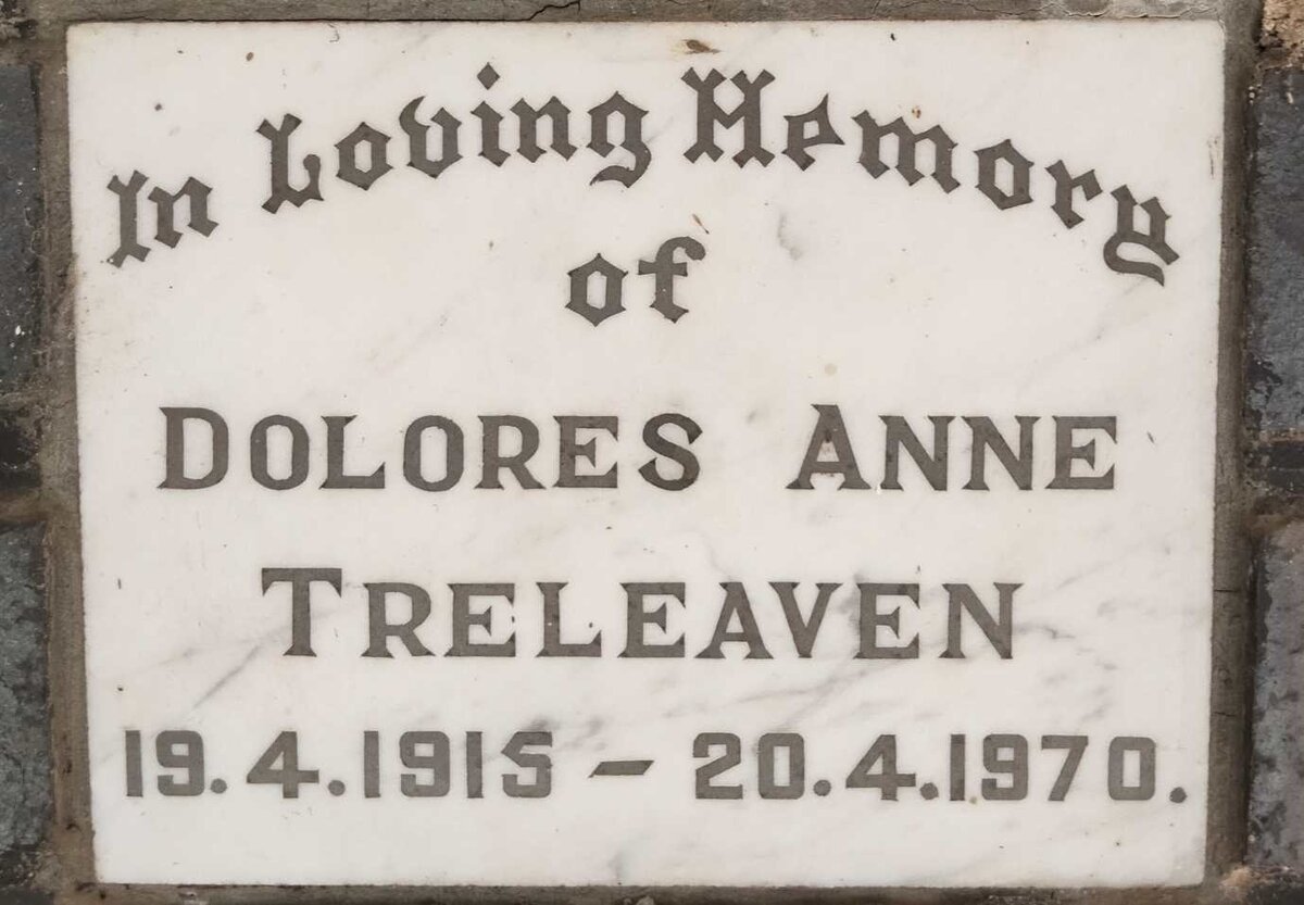 TRELEAVEN Dolores Anne 1915-1970