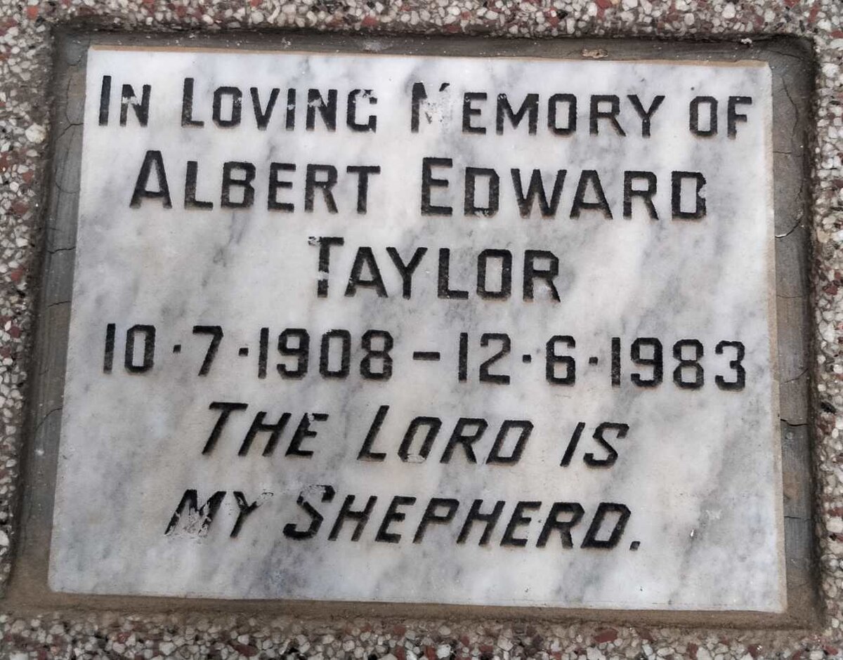 TAYLOR Albert Edward 1908-1983