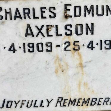 AXELSON Charles Edmund 1909-1975