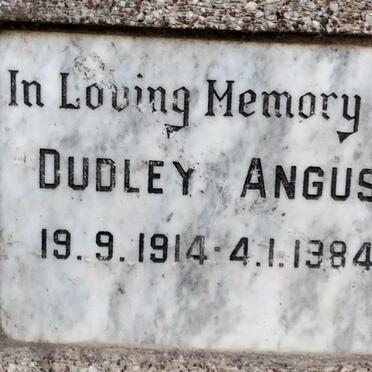 ANGUS Dudley 1914-1984
