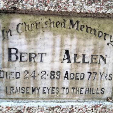 ALLEN Bert -1989