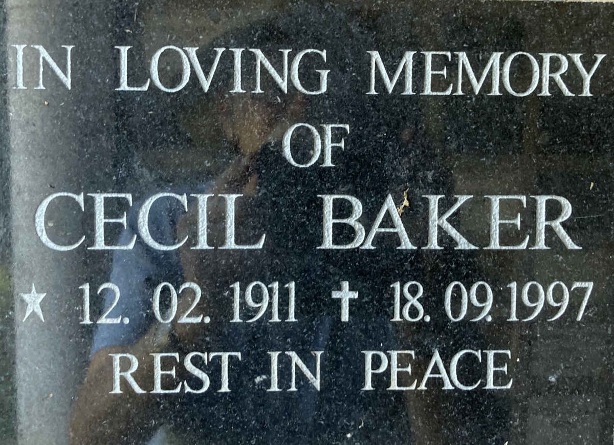 BAKER Cecil 1911-1997