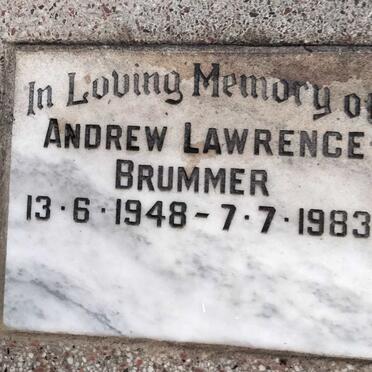BRUMMER Andrew Lawrence 1948-1983