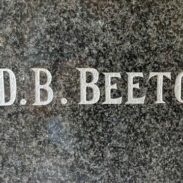 BEETON D.B.