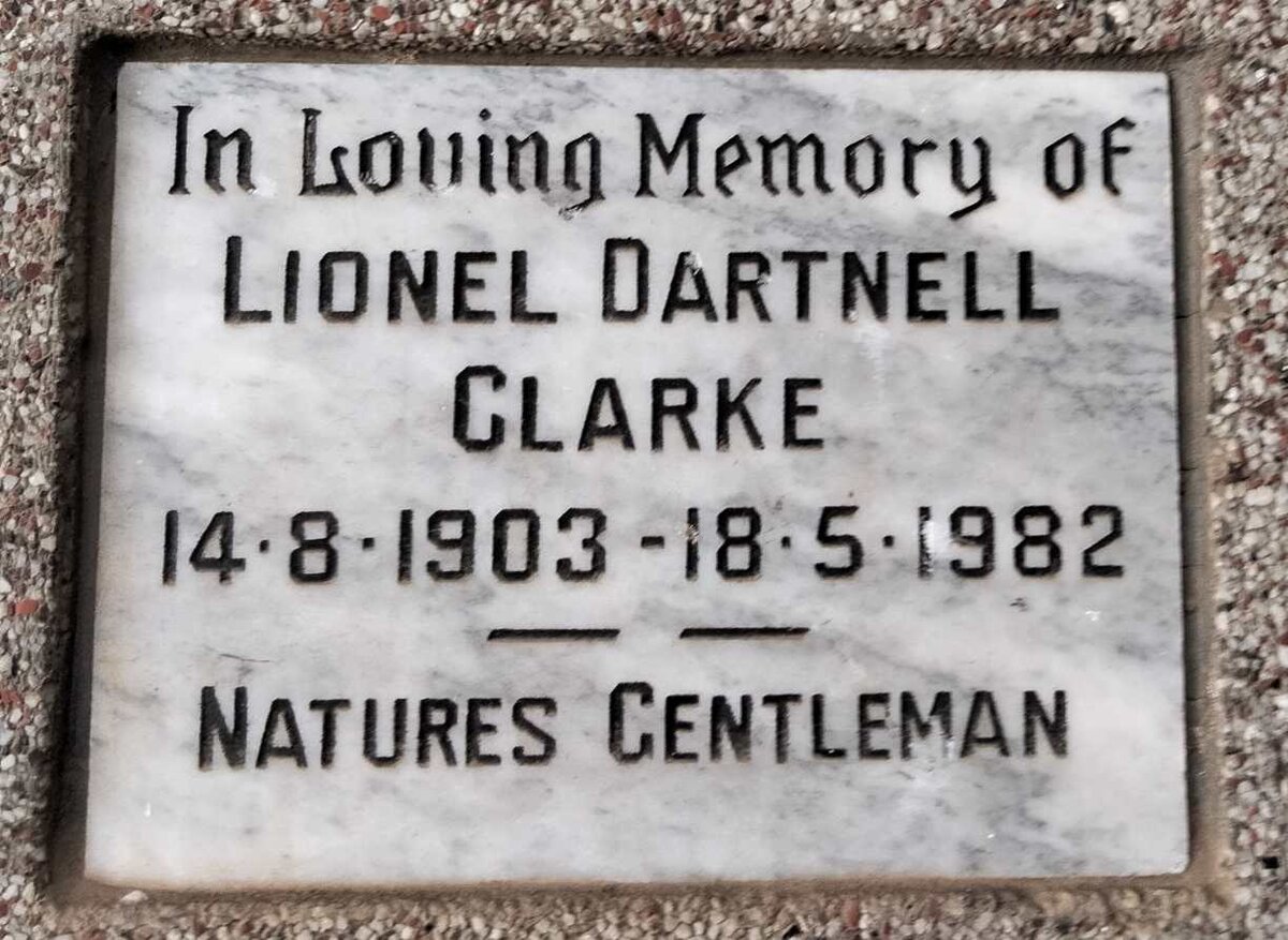 CLARKE Lionel Dartnell 1903-1982