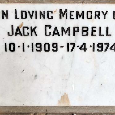 CAMPBELL Jack 1909-1974