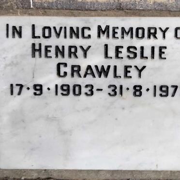 CRAWLEY Henry Leslie 1903-1973