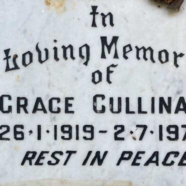 CULLINAN Grace 1919-1975