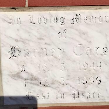 CAREY Barney 1944-1999 