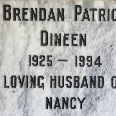 DINEEN Brendan Patrick 1925-1994