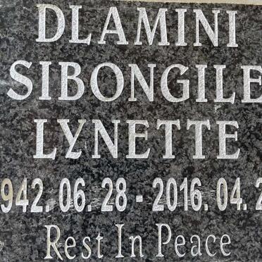 DLAMINI Sibongile Lynette 1942-2016