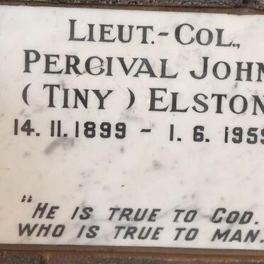 ELSTON Percival John 1899-1959