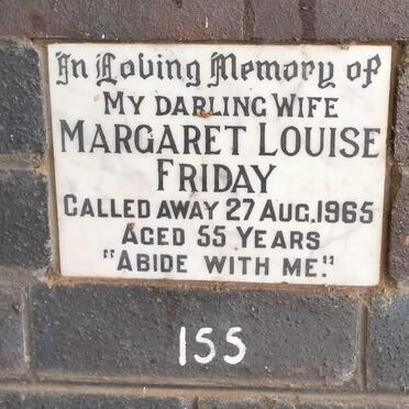 FRIDAY Margaret Louise -1965