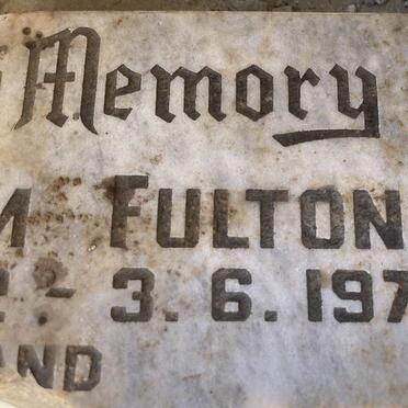 FULTON M. -1970