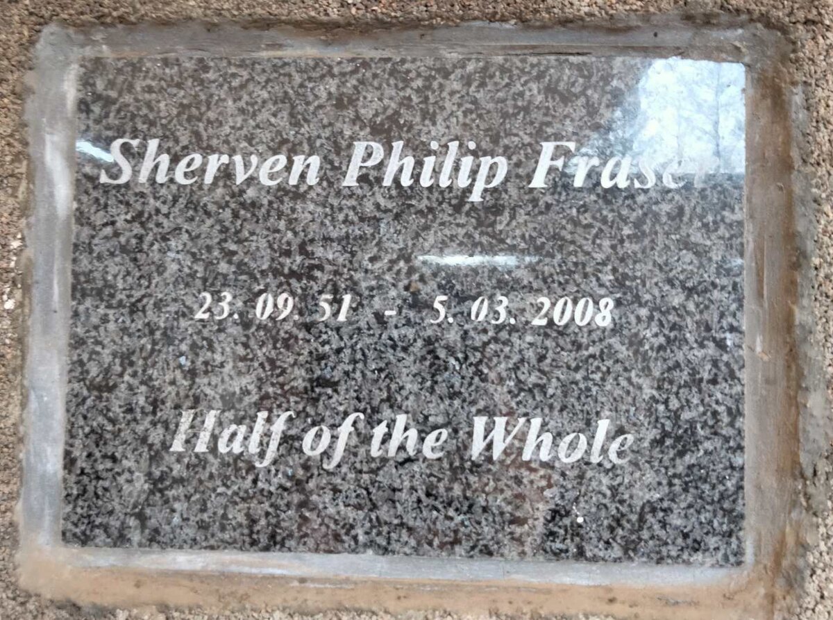 FRASER Sherven Philip 1951-2008