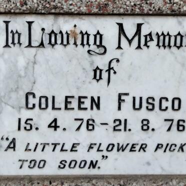 FUSCO Coleen 1976-1976