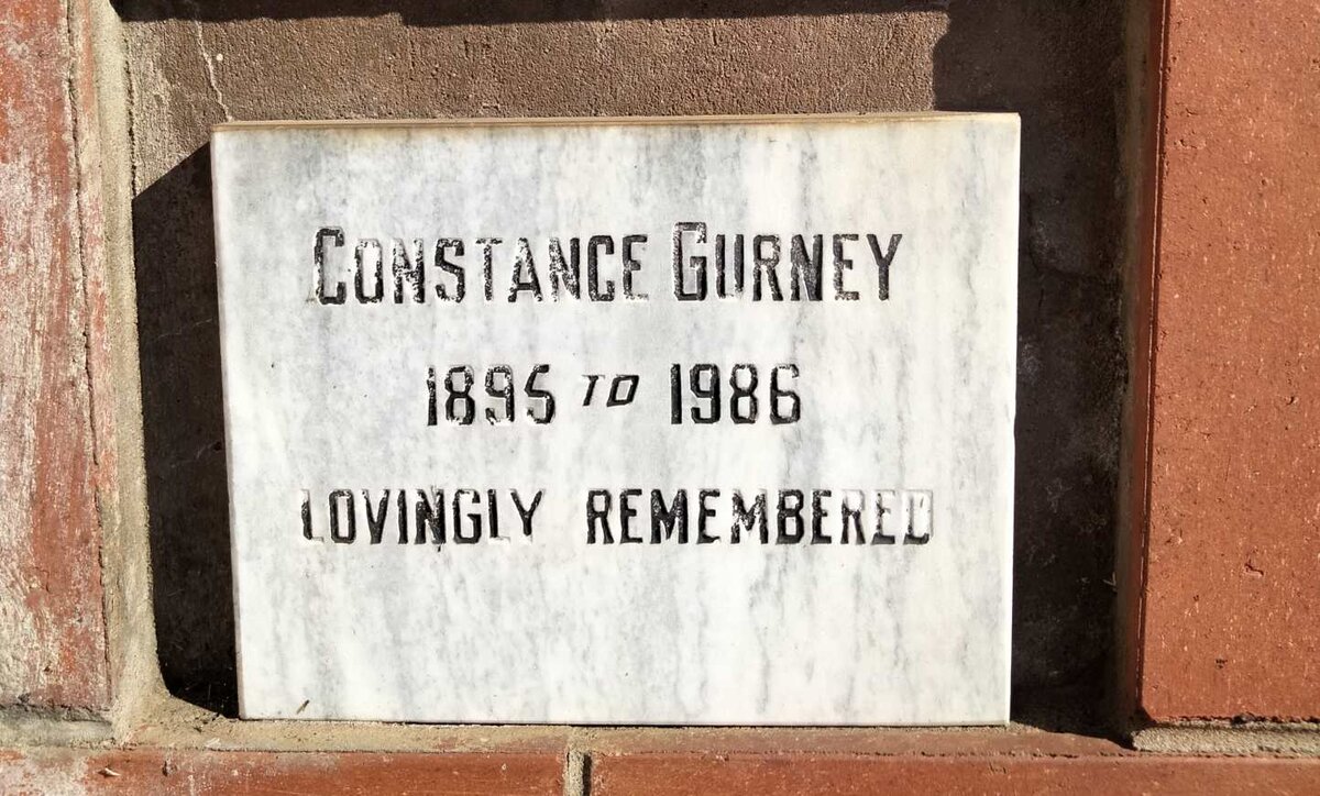 GURNEY Constance 1895-1986
