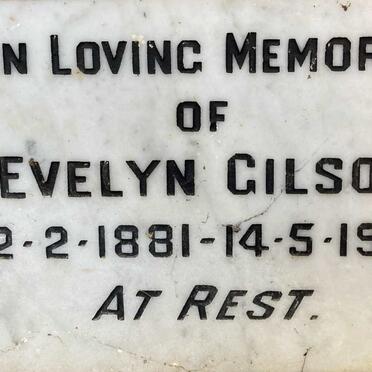 GILSON Evelyn 1881-1975