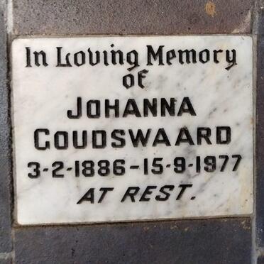 GOUDSWAARD Johanna 1886-1977
