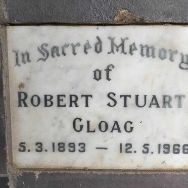 GLOAG Robert Stuart 1893-1966