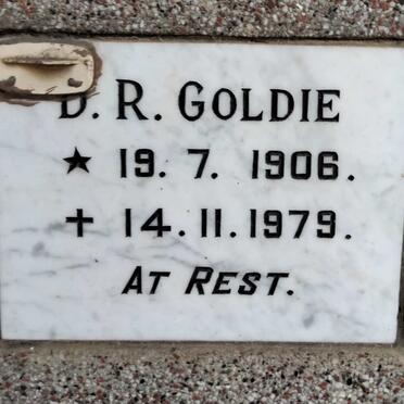 GOLDIE D.R. 1906-1979