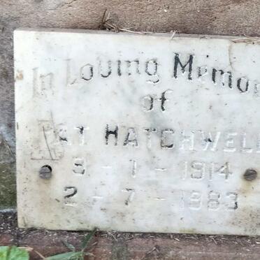 HATCHWELL Pat 1914-1983