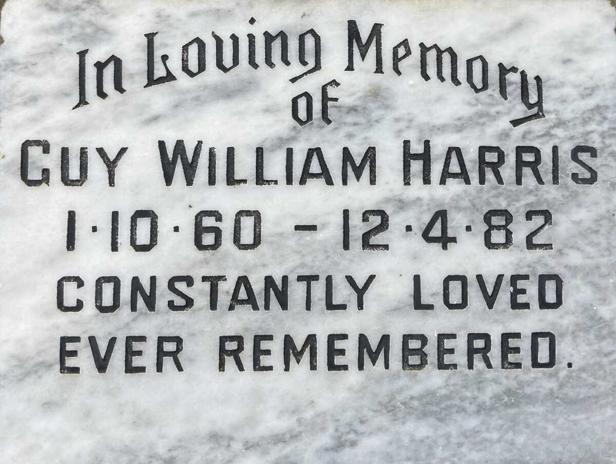 HARRIS Guy William 1960-1982