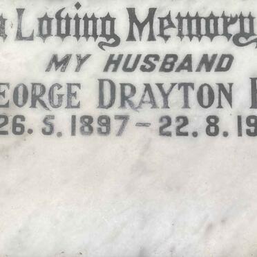 HILL George Drayton 1897-1963