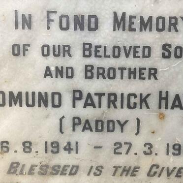 HAYES Edmund Patrick 1941-1964