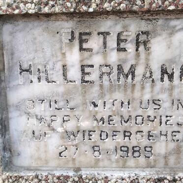 HILLERMANN Peter -1989