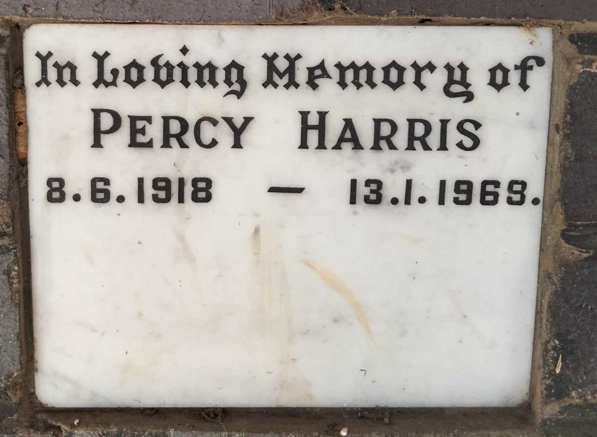 HARRIS Percy 1918-1969