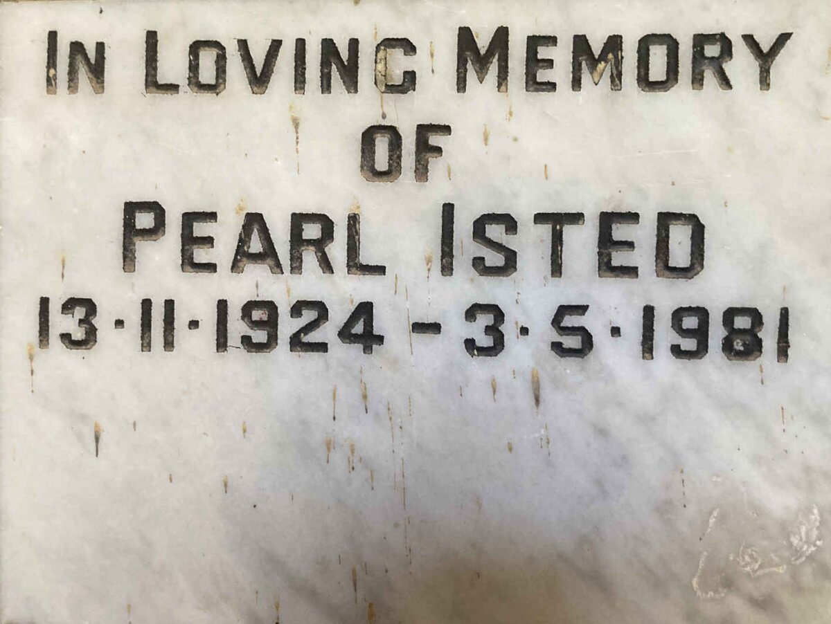 ISTED Pearl 1924-1981