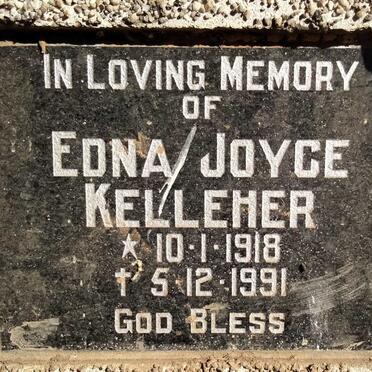 KELLEHER Edna Joyce 1918-1991