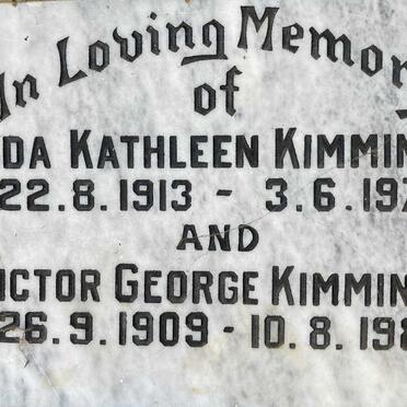 KIMMINCE Victor George 1909-1987 & Ada Kathleen 1913-1972