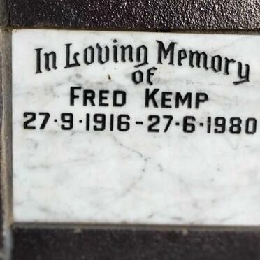 KEMP Fred 1916-1980