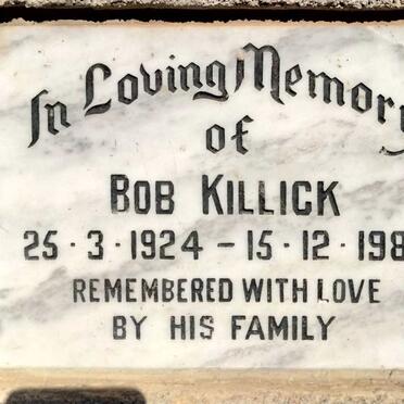 KILLICK Bob 1924-1986