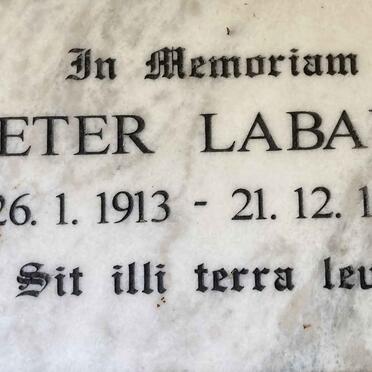 LABAND Peter 1913-1997