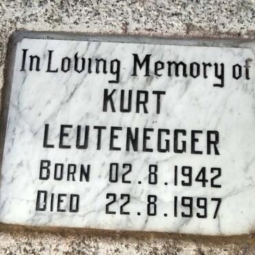 LEUTENEGGER Kurt 1942-1997