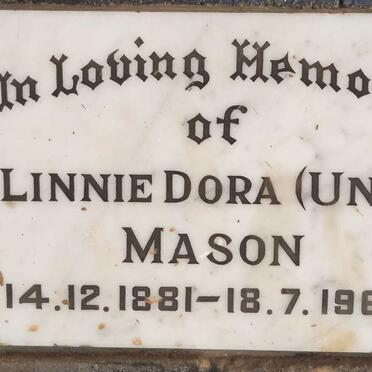 MASON Linnie Dora 1881-1969