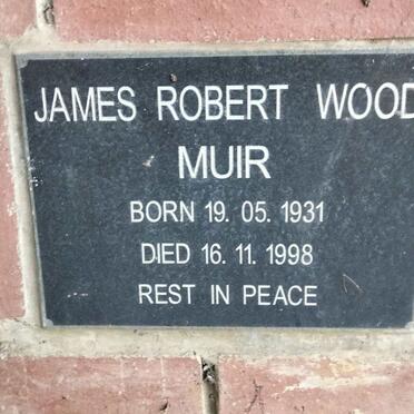 MUIR James Robert Wood 1931-1998