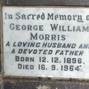 MORRIS George William 1896-1964