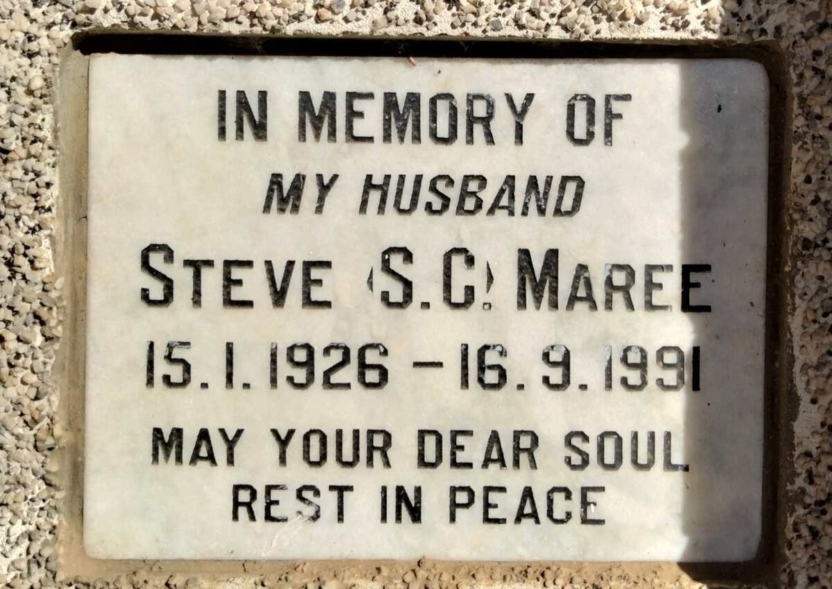MAREE Steve 1926-1991