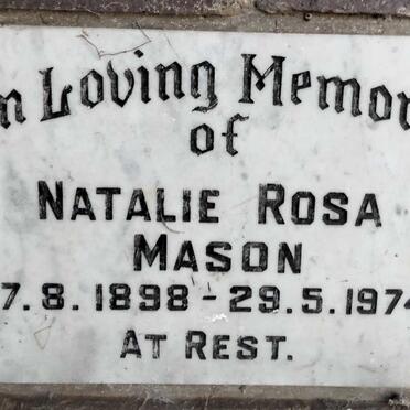 MASON Natalie Rosa 1898-1974