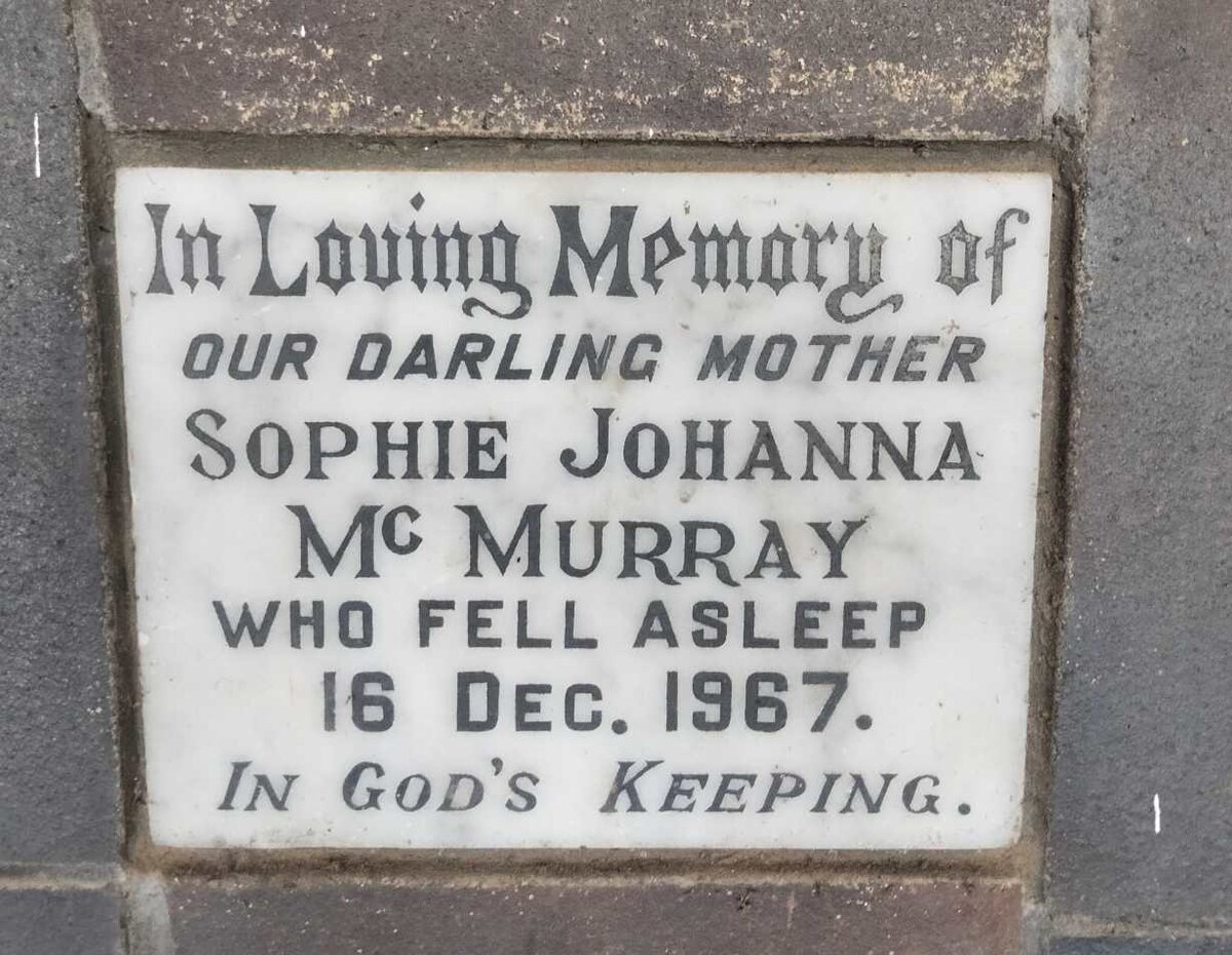 MCMURRAY Sophie Johanna -1967