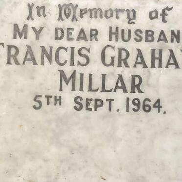 MILLAR Francis Grahame -1964