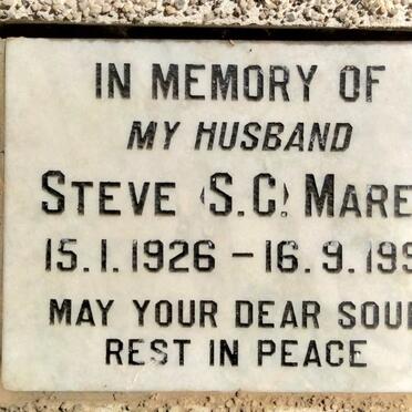 MAREE Steve 1926-1991