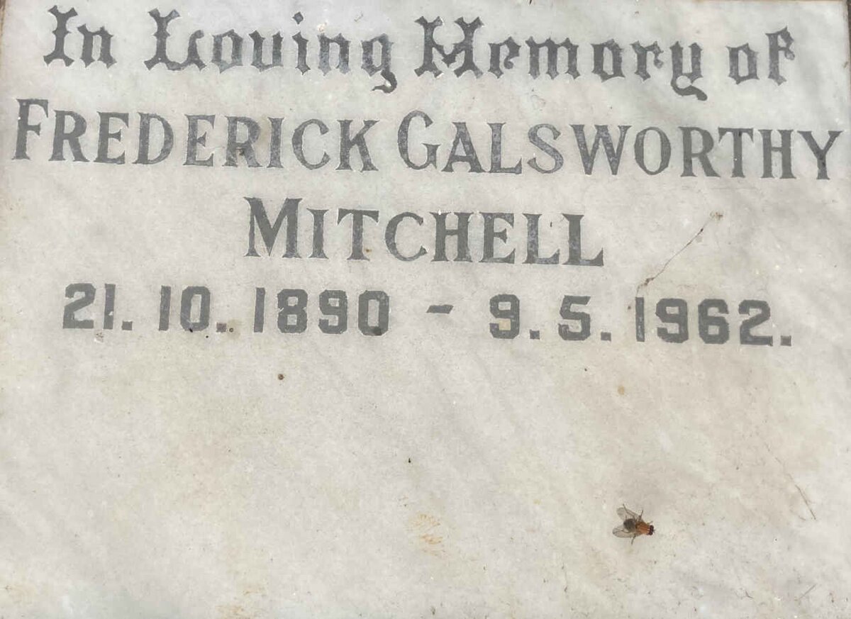 MITCHELL Frederick Galsworthy 1890-1962